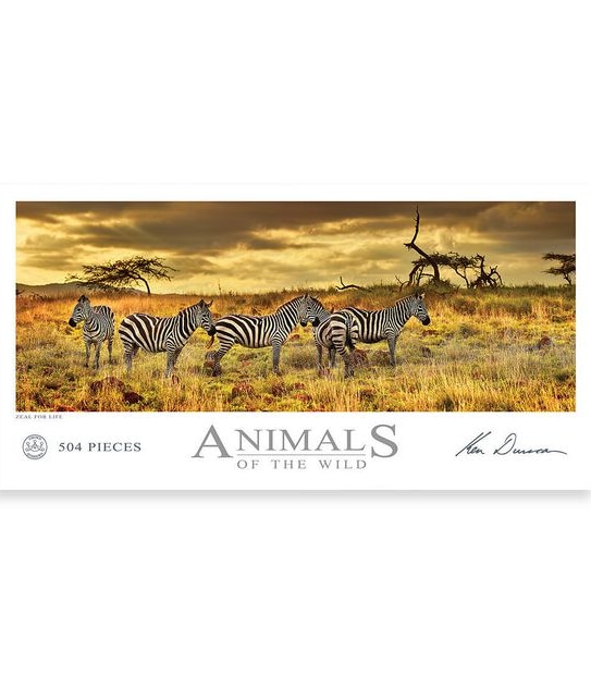 Animals of the Wild Ken Duncan 504 Piece Jigsaw Puzzle Assorted