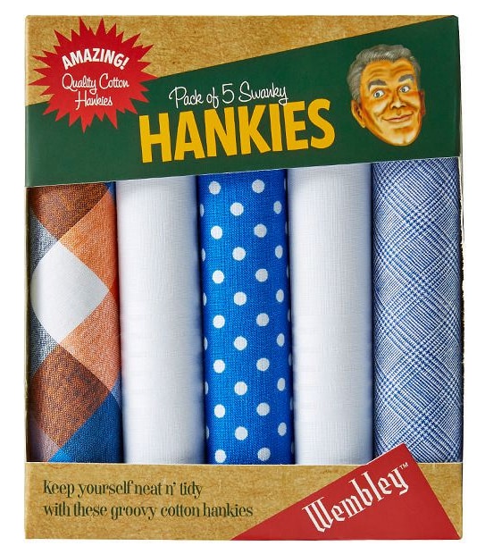 Wembley 5 Pack Hankies