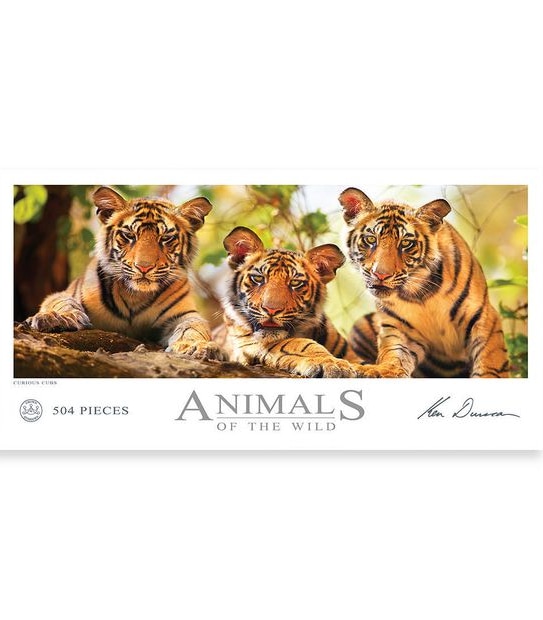 Animals of the Wild Ken Duncan 504 Piece Jigsaw Puzzle Assorted