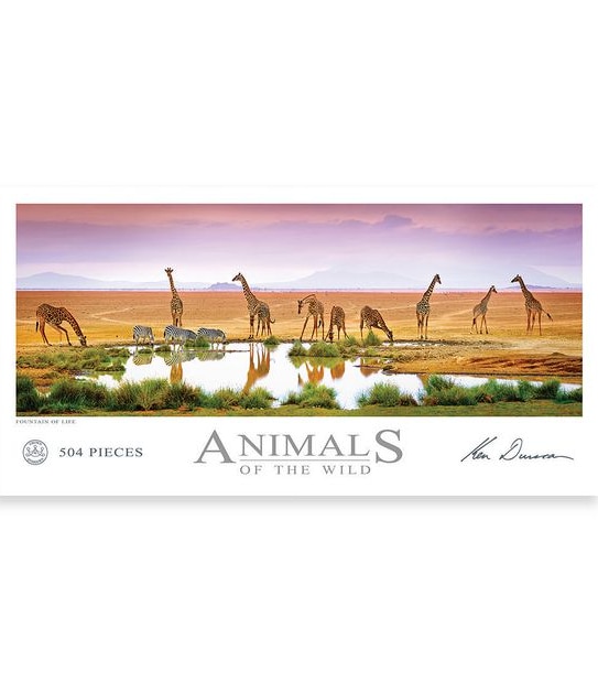Animals of the Wild Ken Duncan 504 Piece Jigsaw Puzzle Assorted