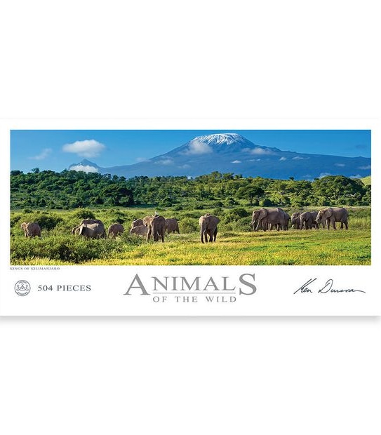 Animals of the Wild Ken Duncan 504 Piece Jigsaw Puzzle Assorted