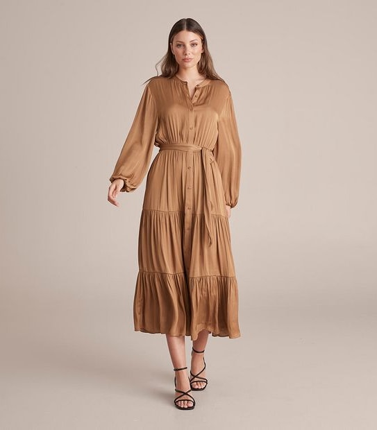 Preview Vintage Tiered Maxi Dress