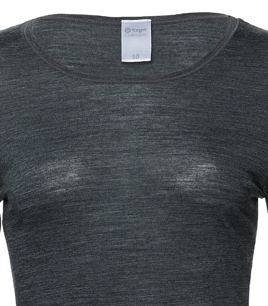 Extra Fine Wool Long Sleeve Thermal Spencer
