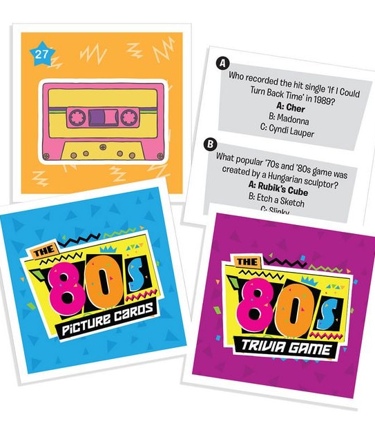 The 80’s Trivia Game Tin