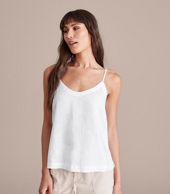 Linen Classic Cami - Natural – Good Clothing