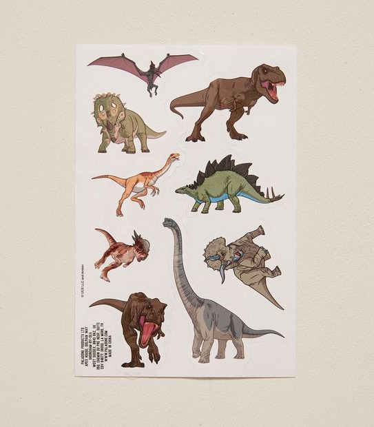 Jurassic Park 650ml Drink Bottle With Stickers
