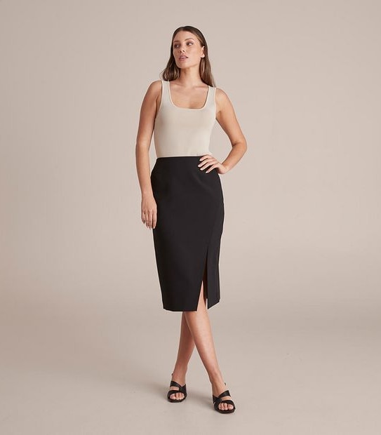 Preview Wrap Pencil Skirt