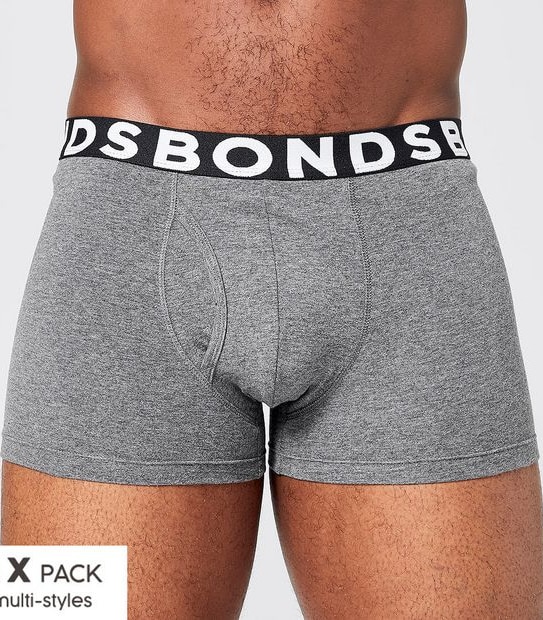 Bonds 3 Pack Everyday Trunks