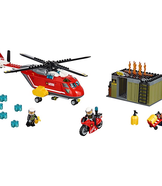 LEGO&reg; CITY Fire Response Unit 60108