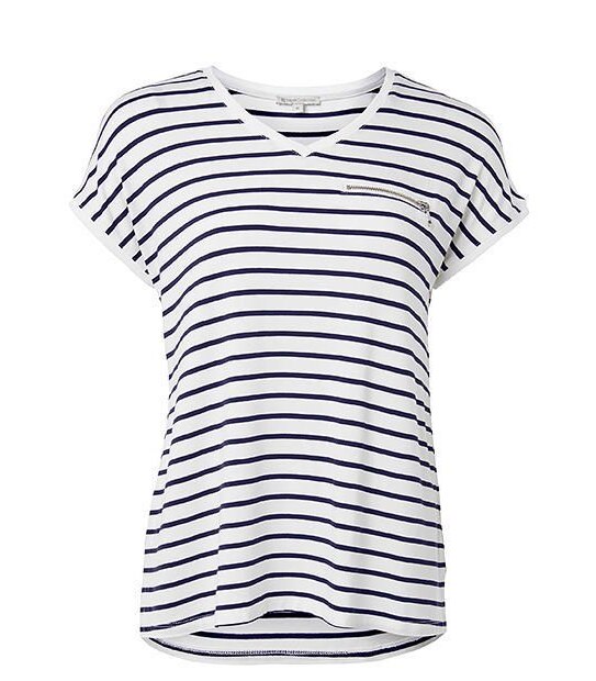 Zip Detail T-Shirt