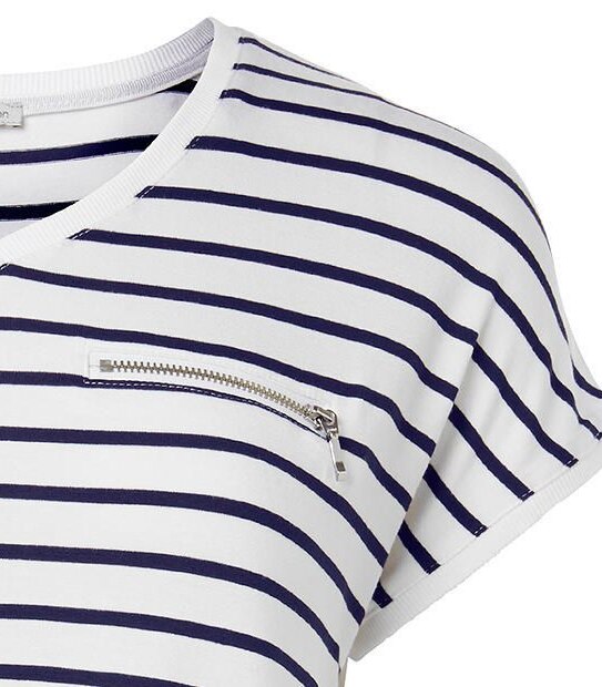 Zip Detail T-Shirt