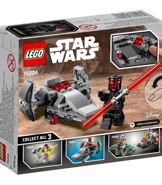 LEGO&reg; Star Wars&trade; Sith Infiltrator&trade; Microfighter 75224