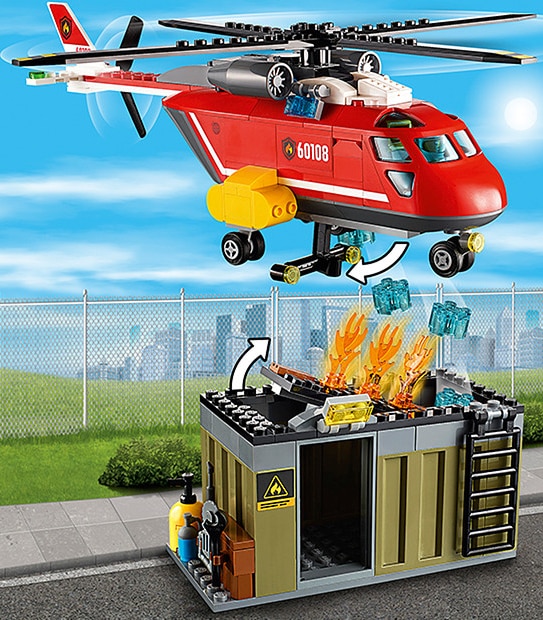LEGO&reg; CITY Fire Response Unit 60108