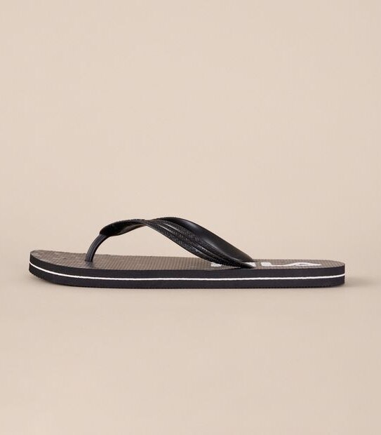 Fila Mens Ortanto Diamond Thongs - Black