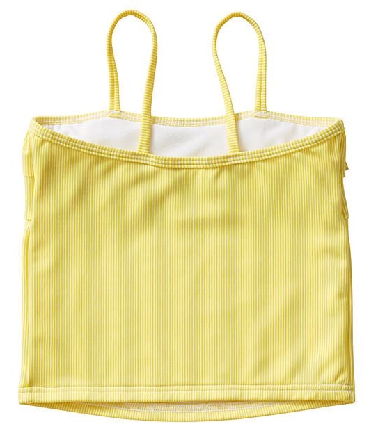 2 Piece Frill Trim Chlorine Resistant Tankini Set