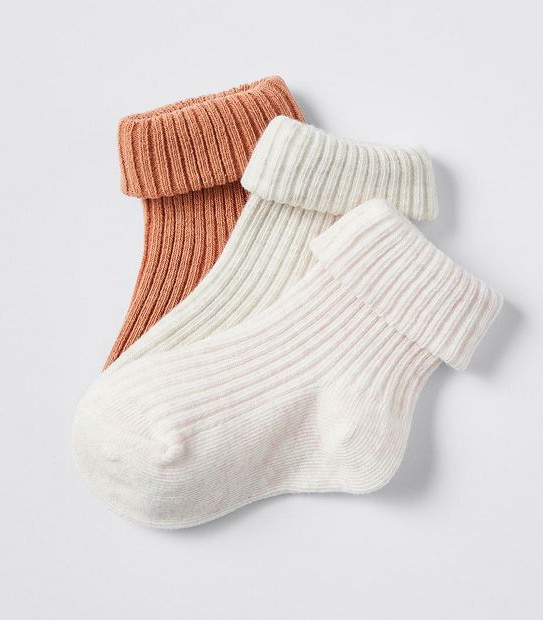 Baby Organic Cotton Socks 3 Pack