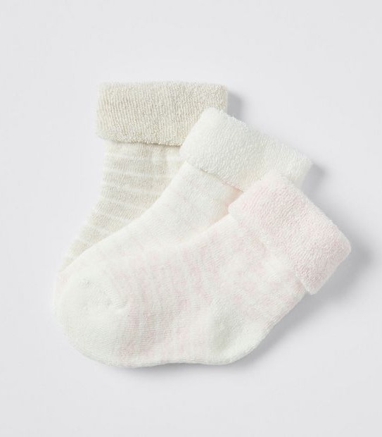 Baby Organic Cotton Socks 3 Pack