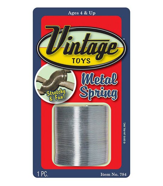 Vintage Toys Metal Spring