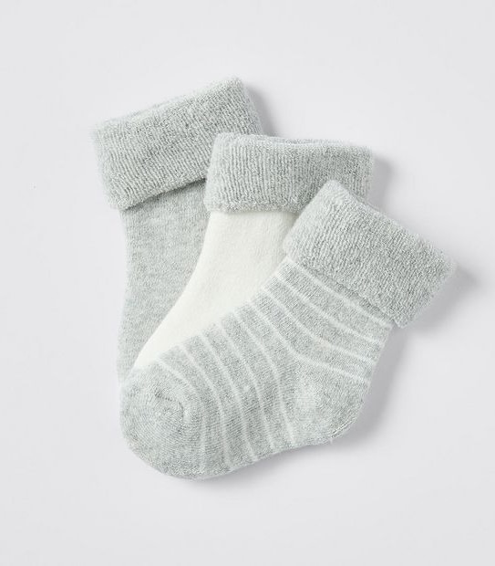 Baby Organic Cotton Socks 3 Pack