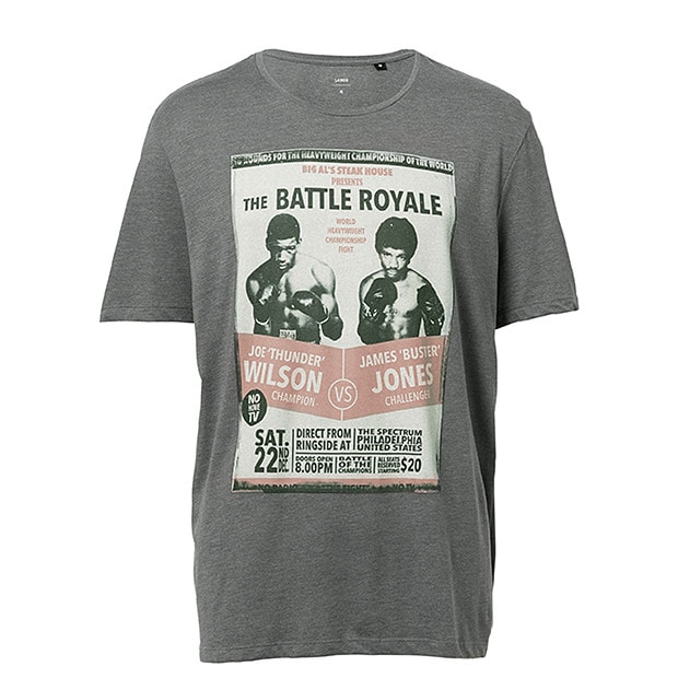 Battle Royale T-Shirt - Grey | Target Australia