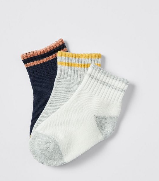 Baby Organic Cotton Socks 3 Pack