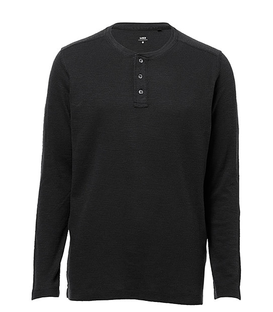 Long Sleeve Henley Top