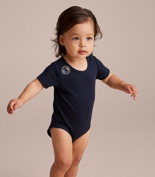3 Pack Baby Organic Cotton Bodysuits
