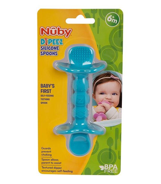 Nuby Dipeez Silicone Spoons - Assorted*