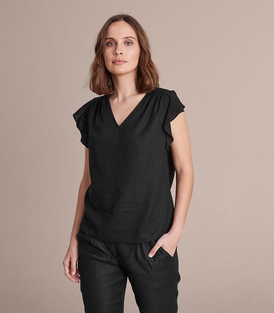 Preview Rita Flutter Sleeve Blouse
