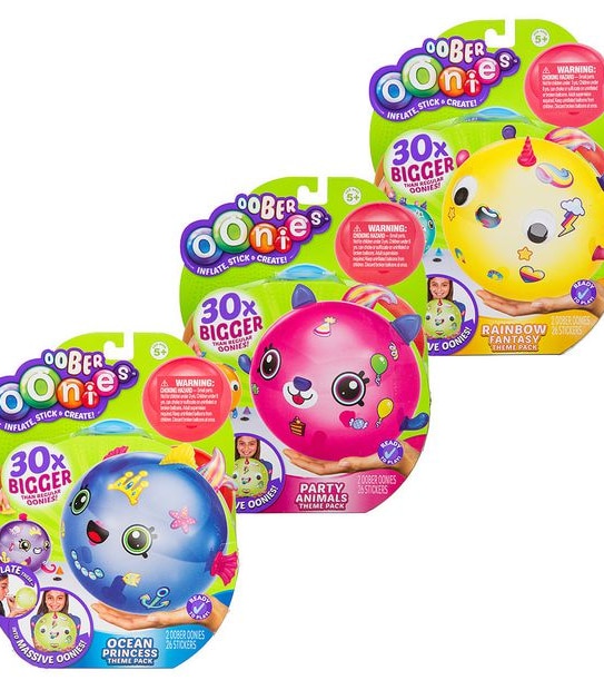 Oober Oonies Theme Refill Pack Assorted