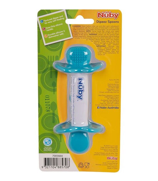 Nuby Dipeez Silicone Spoons - Assorted*