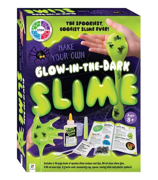 Make Your Own Glow-in-the-Dark Slime Kit