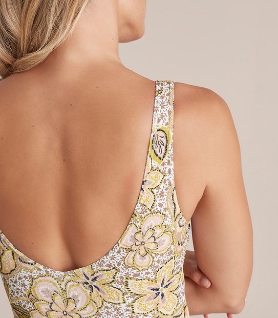 Shape Your Body Plunge Wrap One Piece Swim Bathers