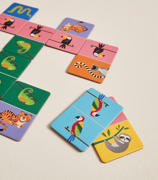 Paladone Games Mini Game - Jungle Dominoes