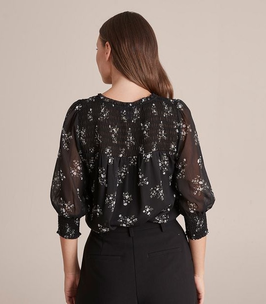 Preview Smocked Shell Top