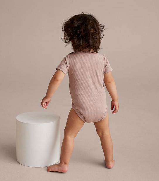 3 Pack Baby Organic Cotton Bodysuits
