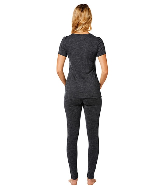Extra Fine Wool Short Sleeve Thermal Spencer