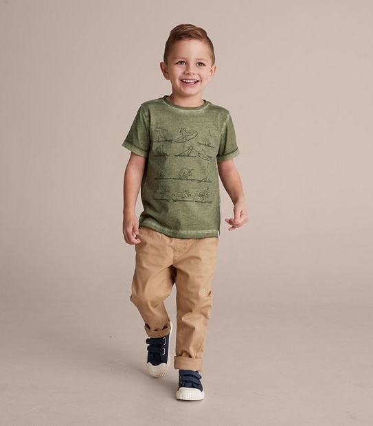 Cold Wash Print T-shirt