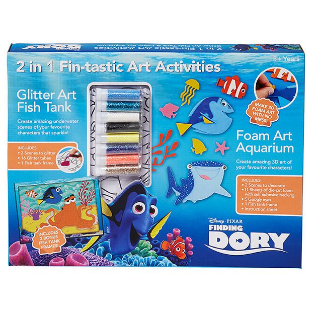 Finding Dory: 2-In-1 Fin-tastic Art Activities Finding Dory: 2-In-1 Fin-tastic Art Activities