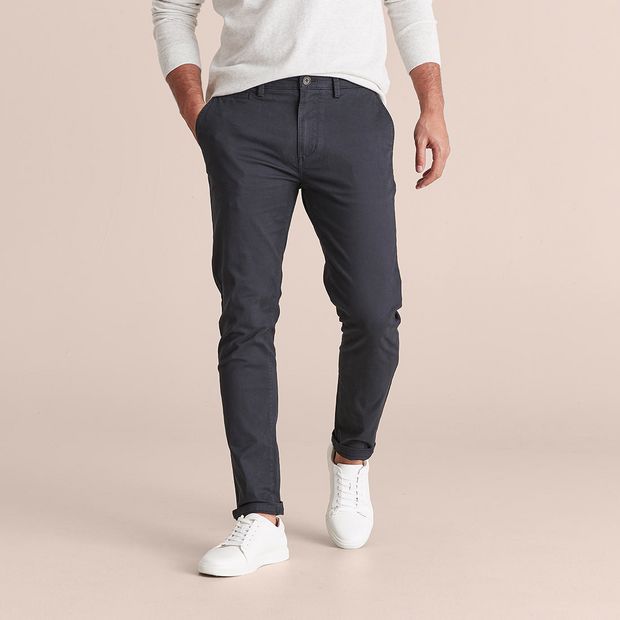 Slim Chino Pants - Navy Blue | Target 