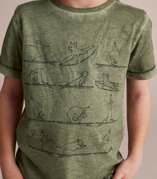 Cold Wash Print T-shirt