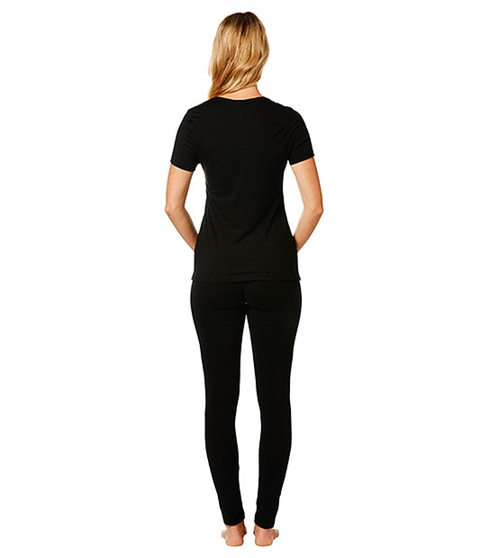 Extra Fine Wool Short Sleeve Thermal Spencer
