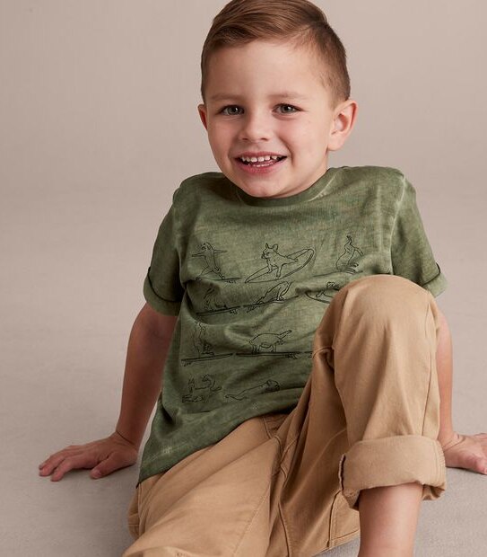 Cold Wash Print T-shirt