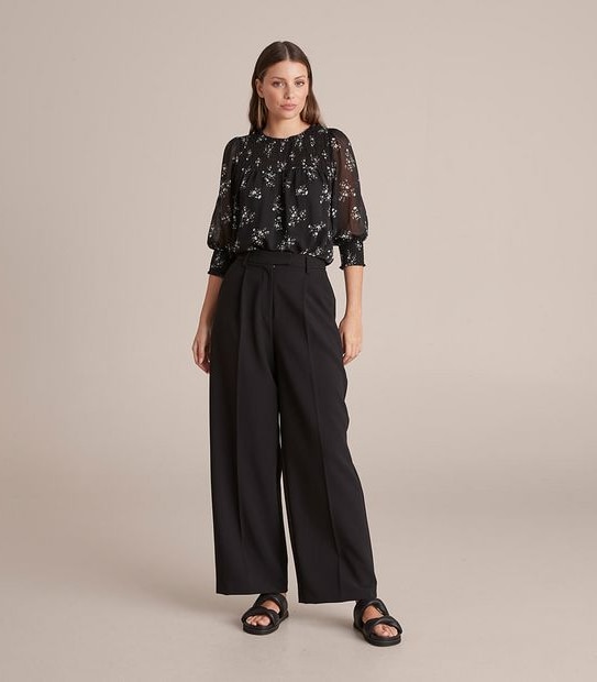 Preview Smocked Shell Top