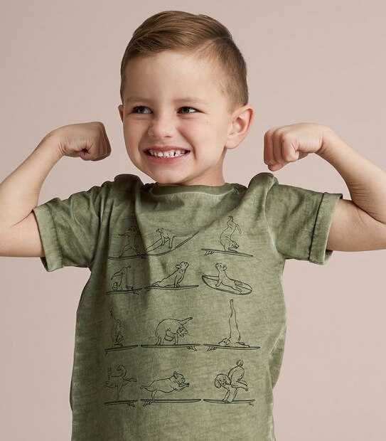 Cold Wash Print T-shirt