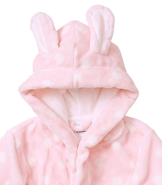 Girls' Dressing Gown With Slippers