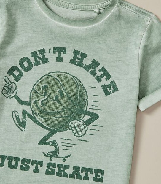 Cold Wash Print T-shirt