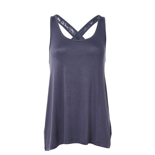Lounge Crossback Lace Singlet Lounge Crossback Lace Singlet