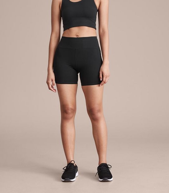 Active Infinity Performance Mid Rise Mid Length Bike Shorts