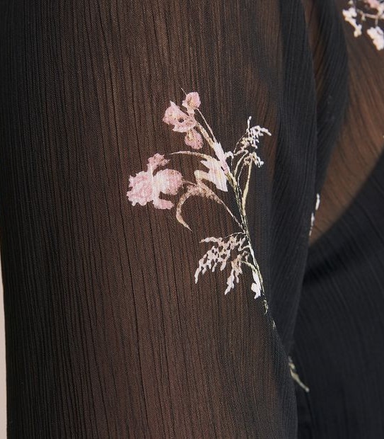 Preview Scoop Neck Frill Dress 2 of 5